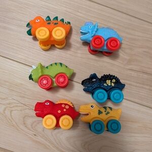Dinosaur Toy Cars Set - Multicolor